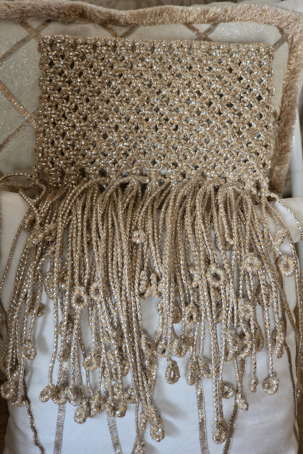 Bahama Mini Fringe Clutch
