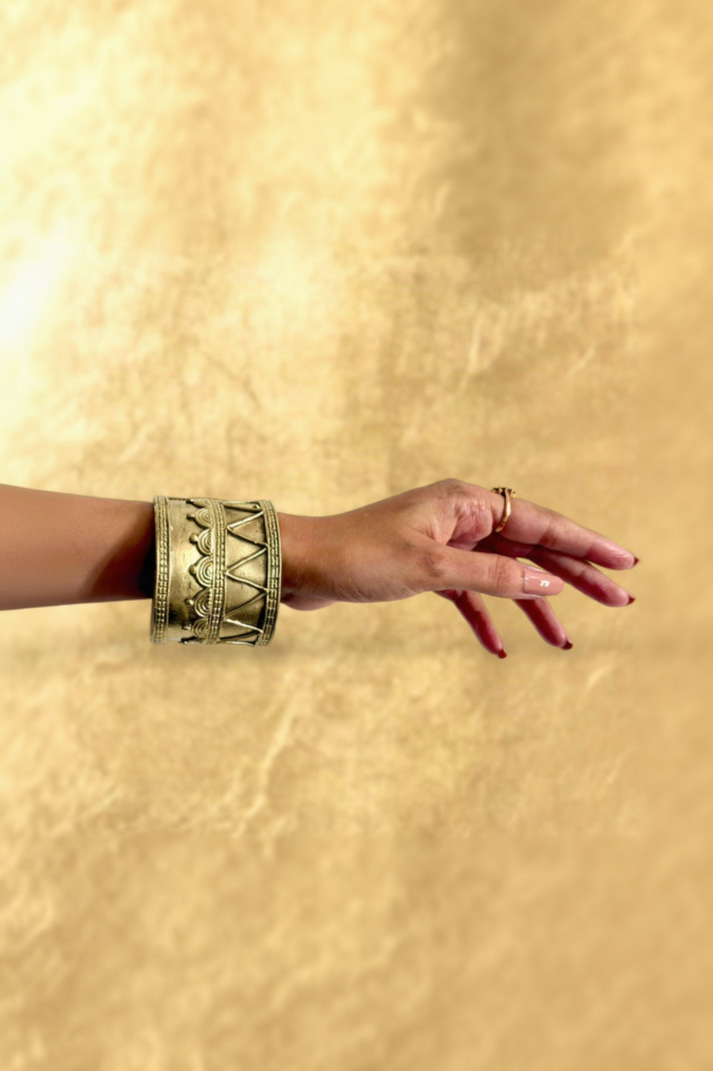 Bindu Brass Bangle