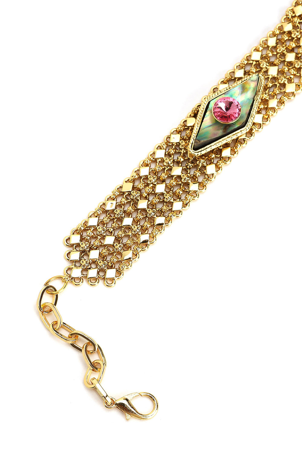 Pink Stone Choker
