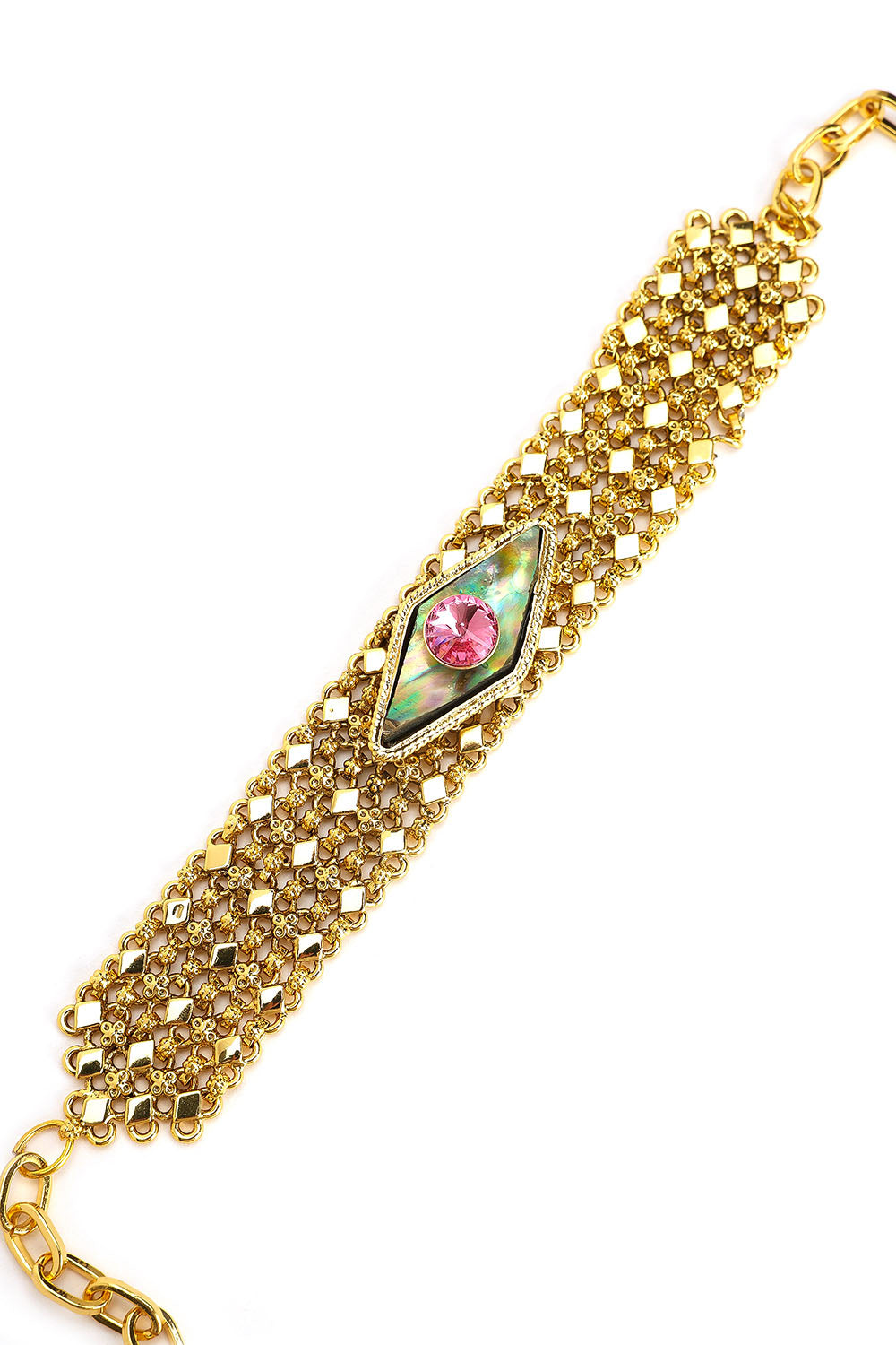 Pink Stone Choker