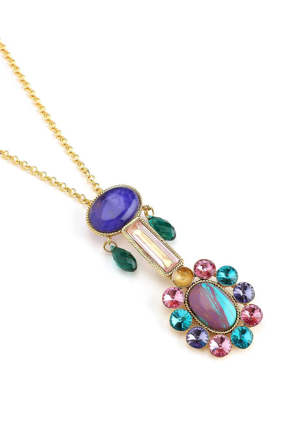 Galaxy Drop Necklace Pin