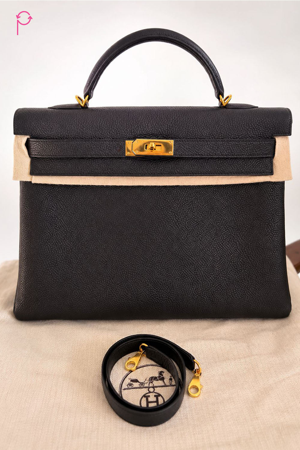 Hermes Togo Maxi Kelly Retourne 42