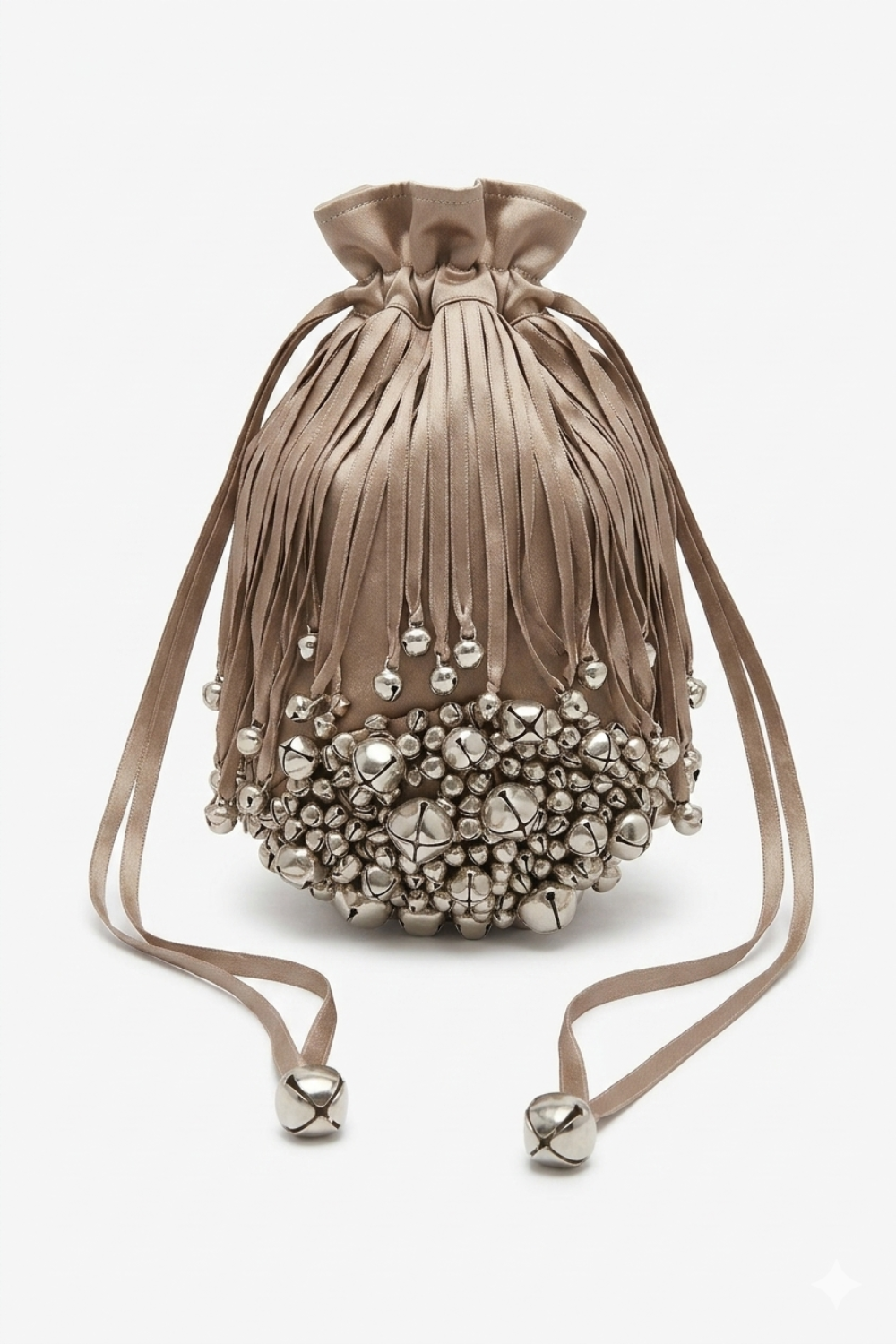 Rocky Bag - Lennon (nude & silver)