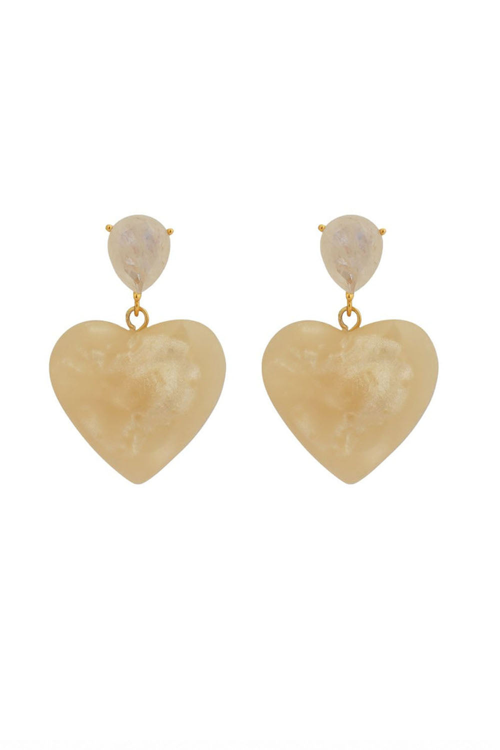 Galaxy Cream Lullaby II Earring (Birthstone June)