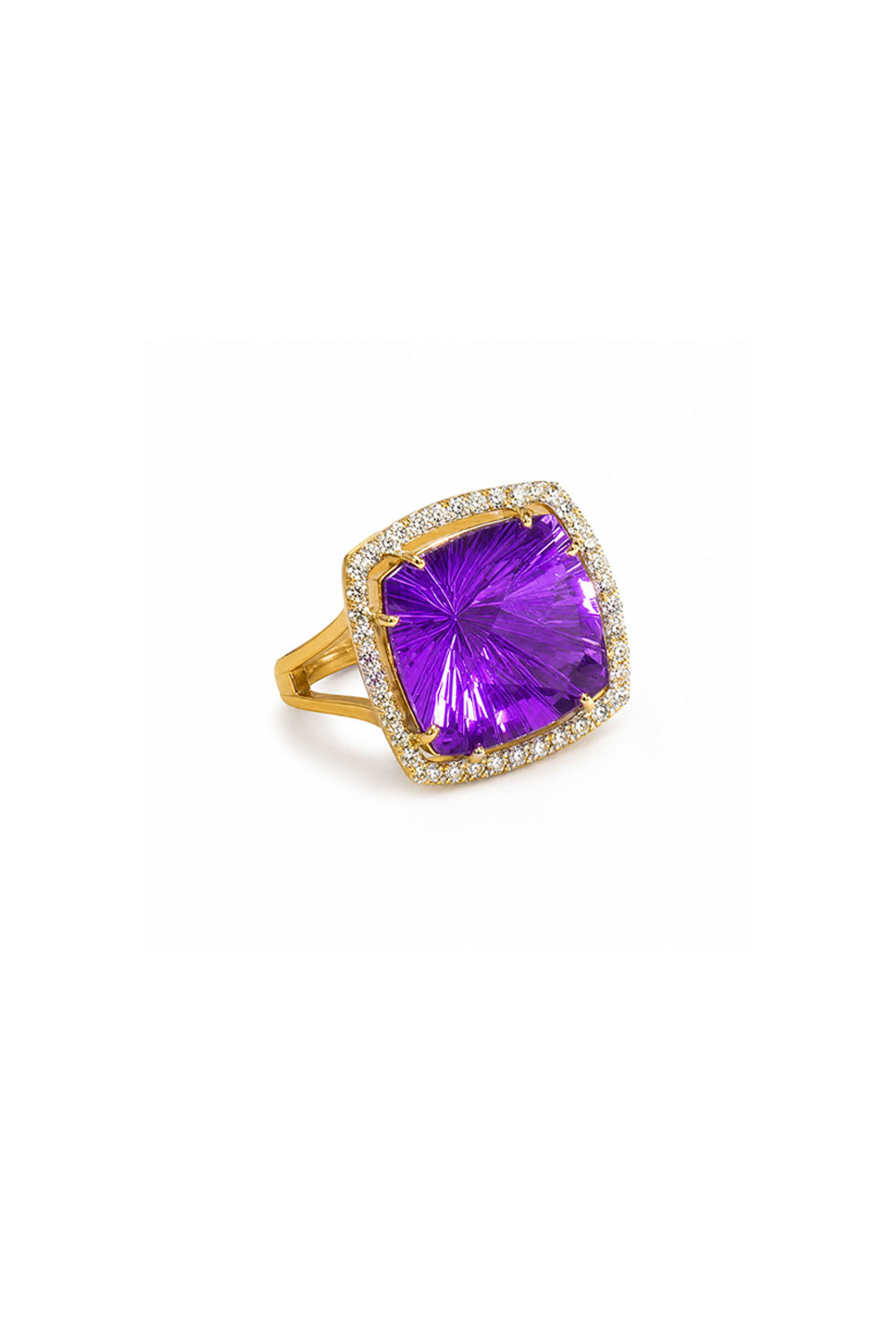 Born To Shine Amethyst Ring (Birthstone February)