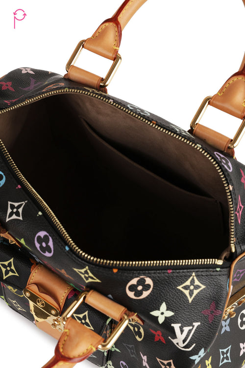 Preloved Louis Vuitton by Takashi Murakami Speedy 30 Handbag