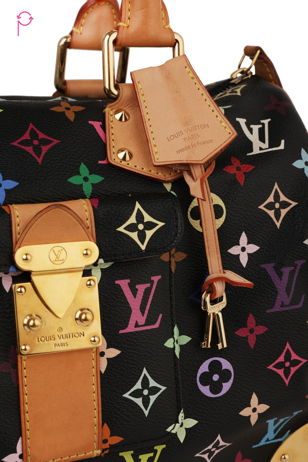 Preloved Louis Vuitton by Takashi Murakami Speedy 30 Handbag