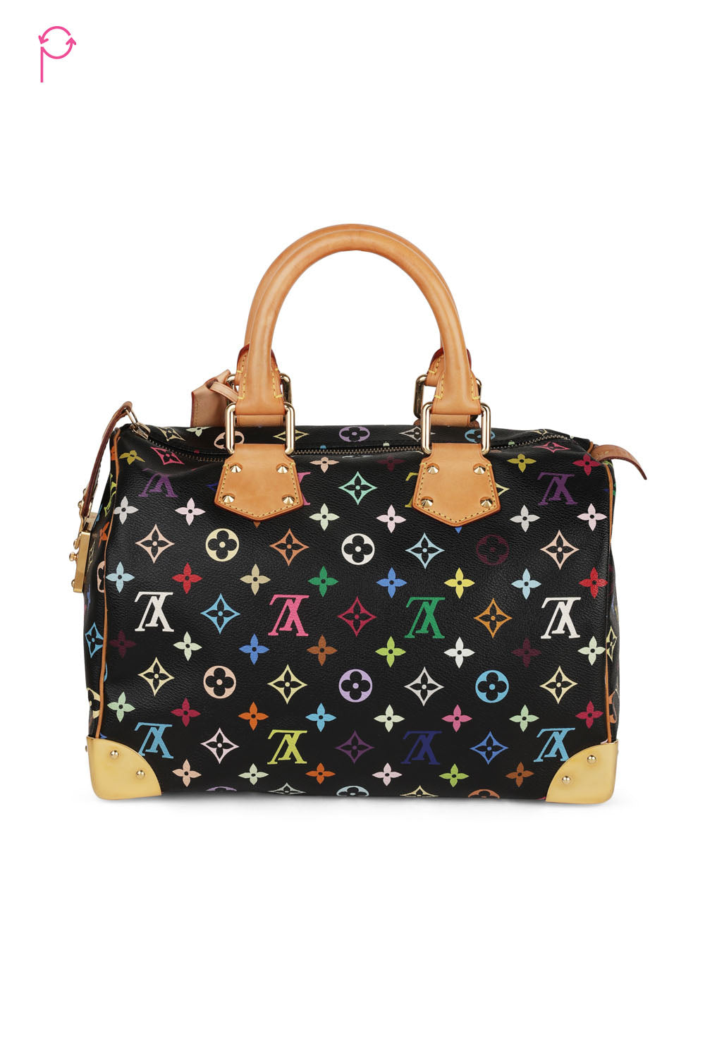 Preloved Louis Vuitton by Takashi Murakami Speedy 30 Handbag