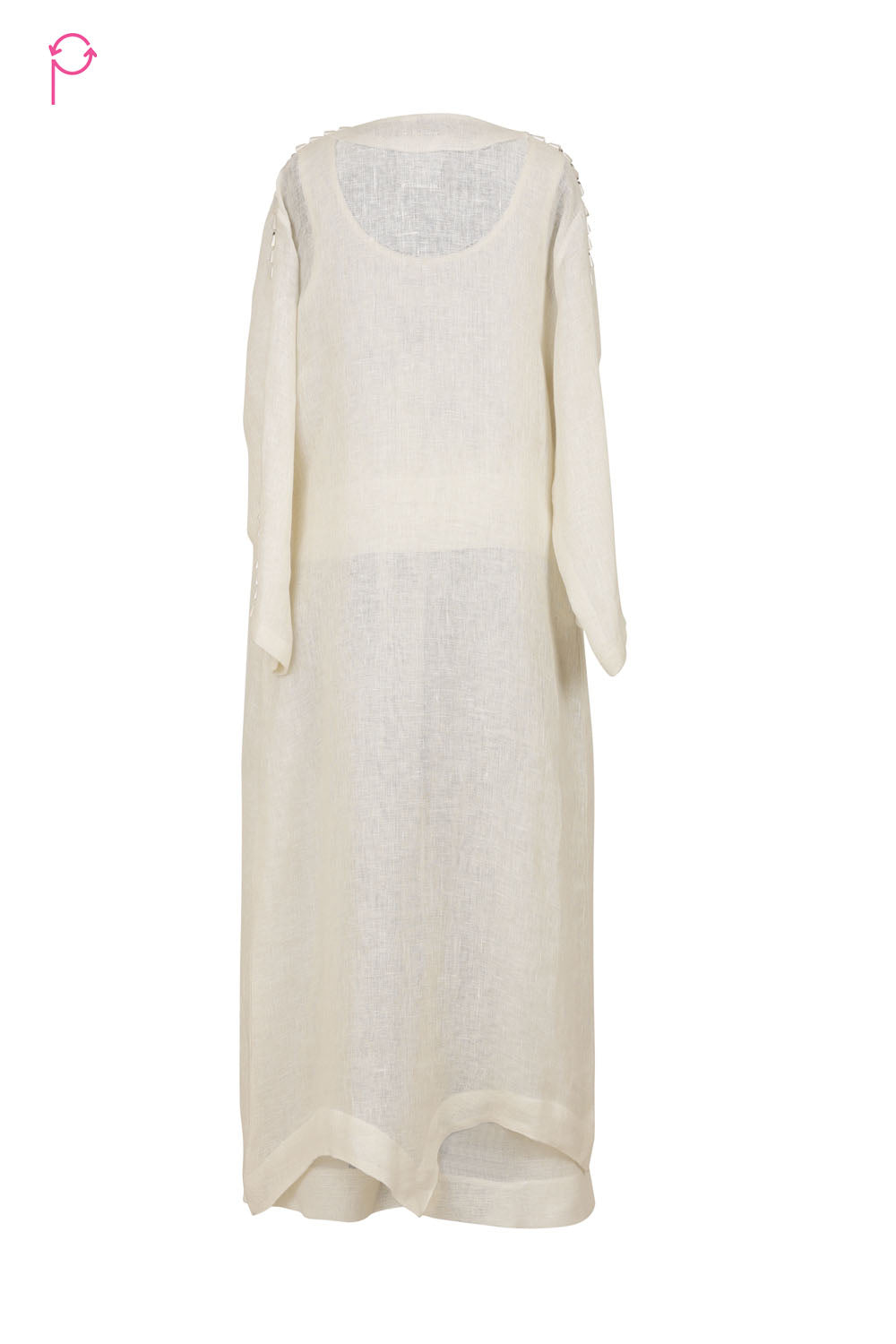 Preloved Ivory Linen 4-Piece Set
