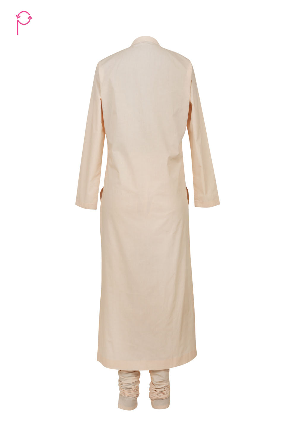 Preloved Skin Beige Women Cotton Kurta Set