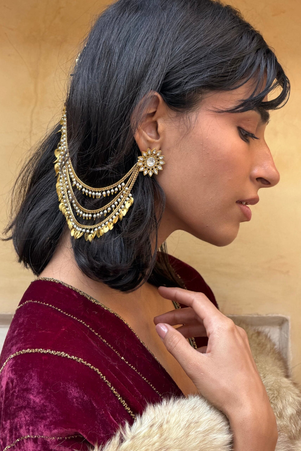 Vrishti Ear chain