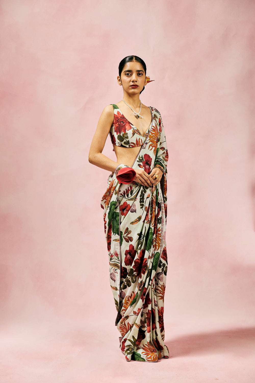 Blossom Saree Set