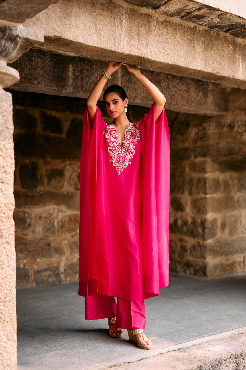 Owl Kaftan Set