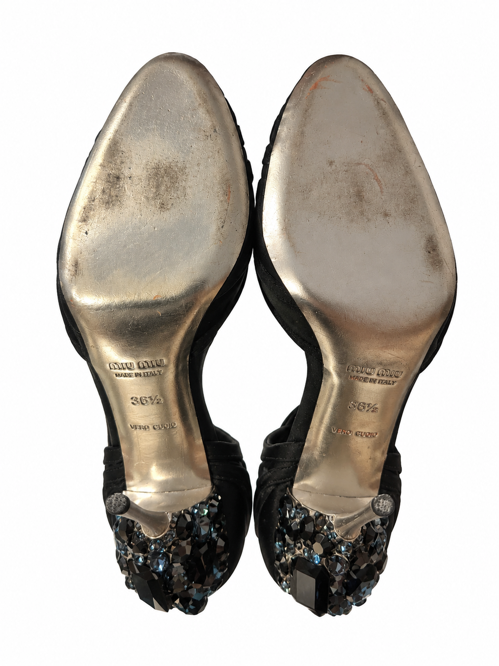 Preloved Miu Miu Black Heels