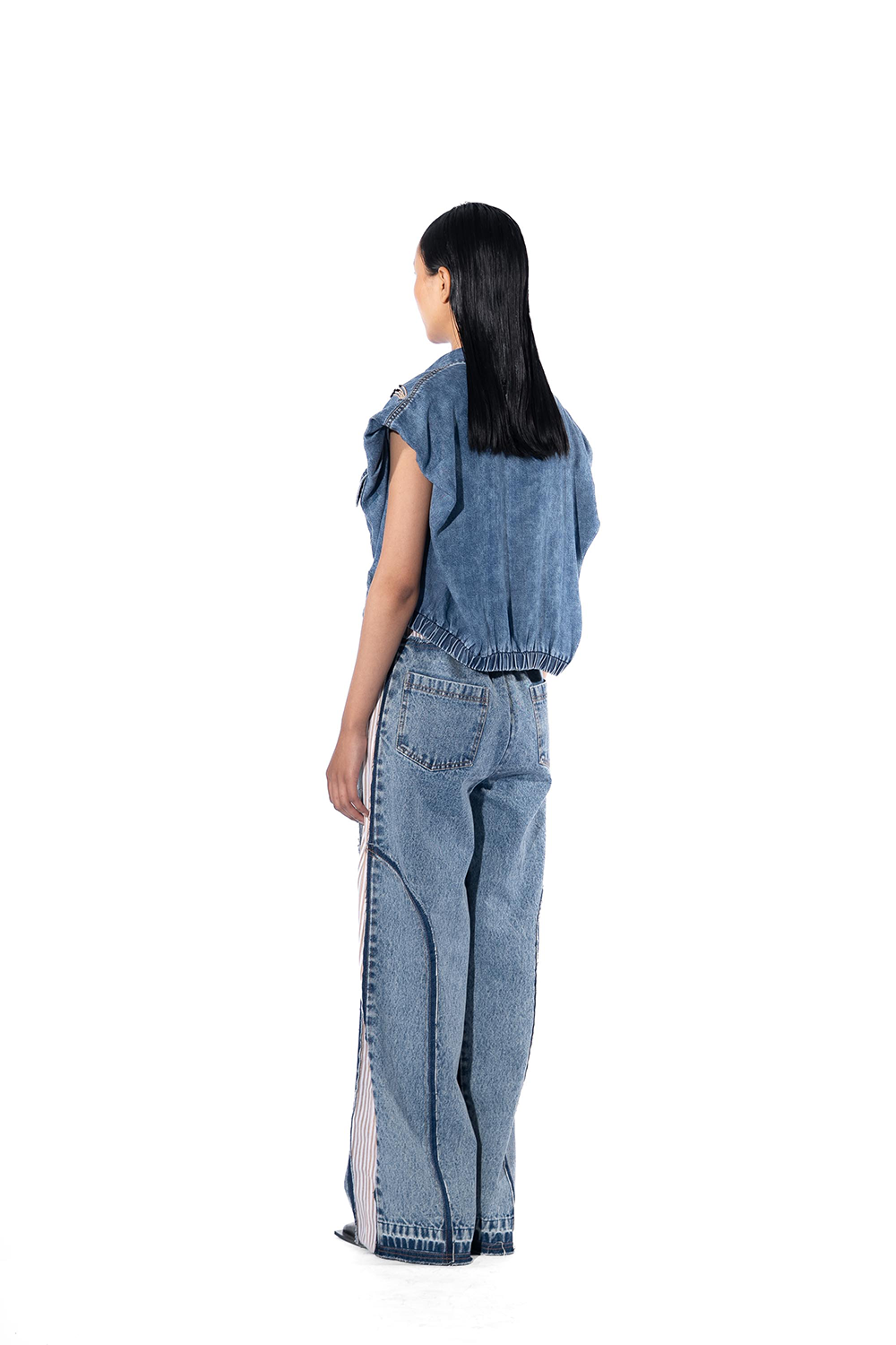 Vessa Denim Top