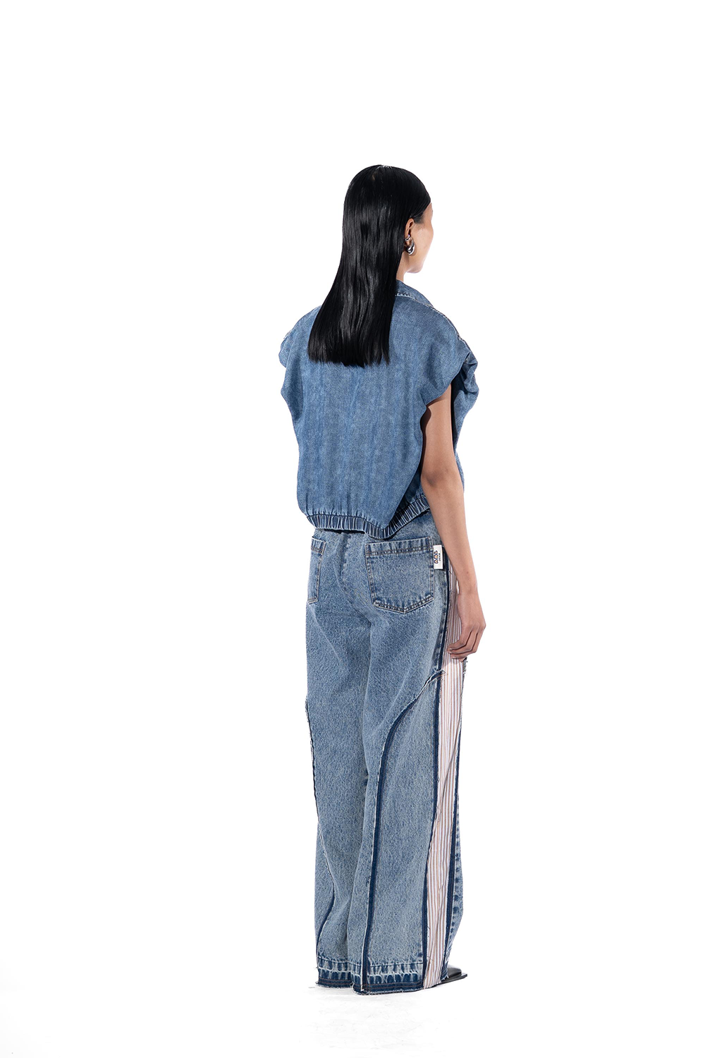 Vessa Denim Top