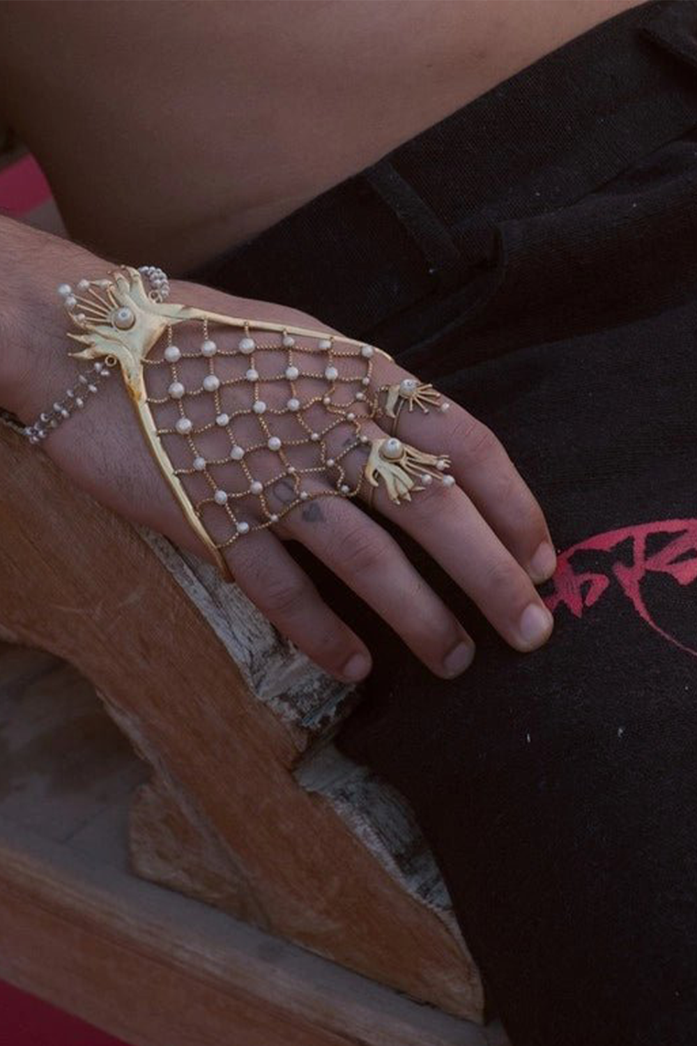 Kaju Katli Palm Cuff