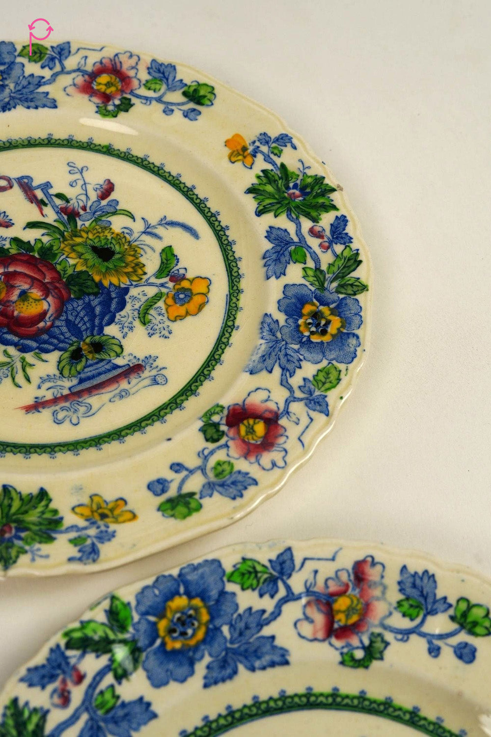 Preloved Vintage Mason's Strathmore Vintage Side Plates (Set of 4)