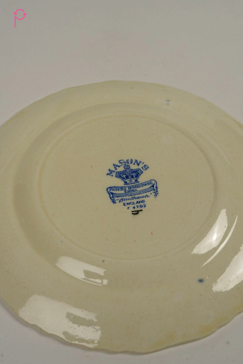 Preloved Vintage Mason's Strathmore Vintage Side Plates (Set of 4)