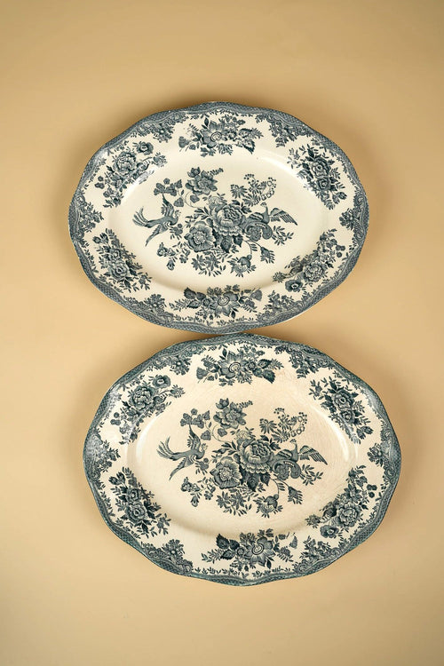 Large Enoch Wedgwood Platters | Set of 2