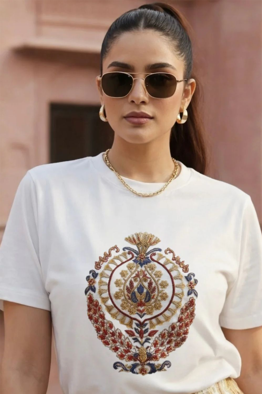 Meher T-Shirt White