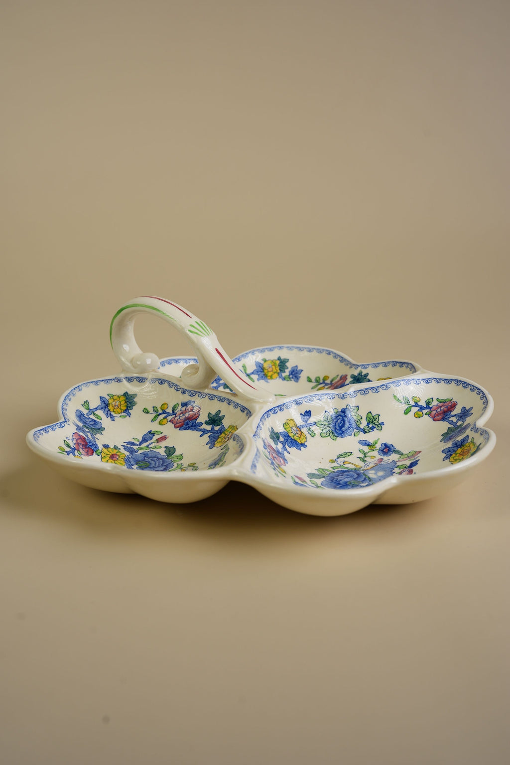Preloved Mason’s Ironstone Regency Pattern Three-Part Dish