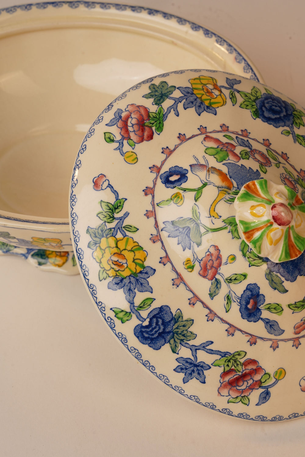 Antique Mason's Regency Dinner Set (24 piece)