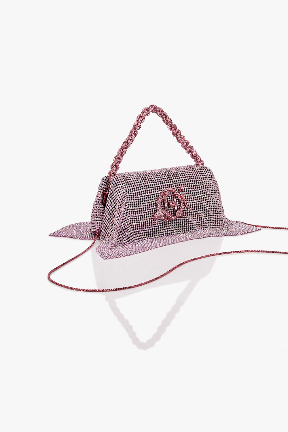 Crystal Furbie Midi in Posh Pink