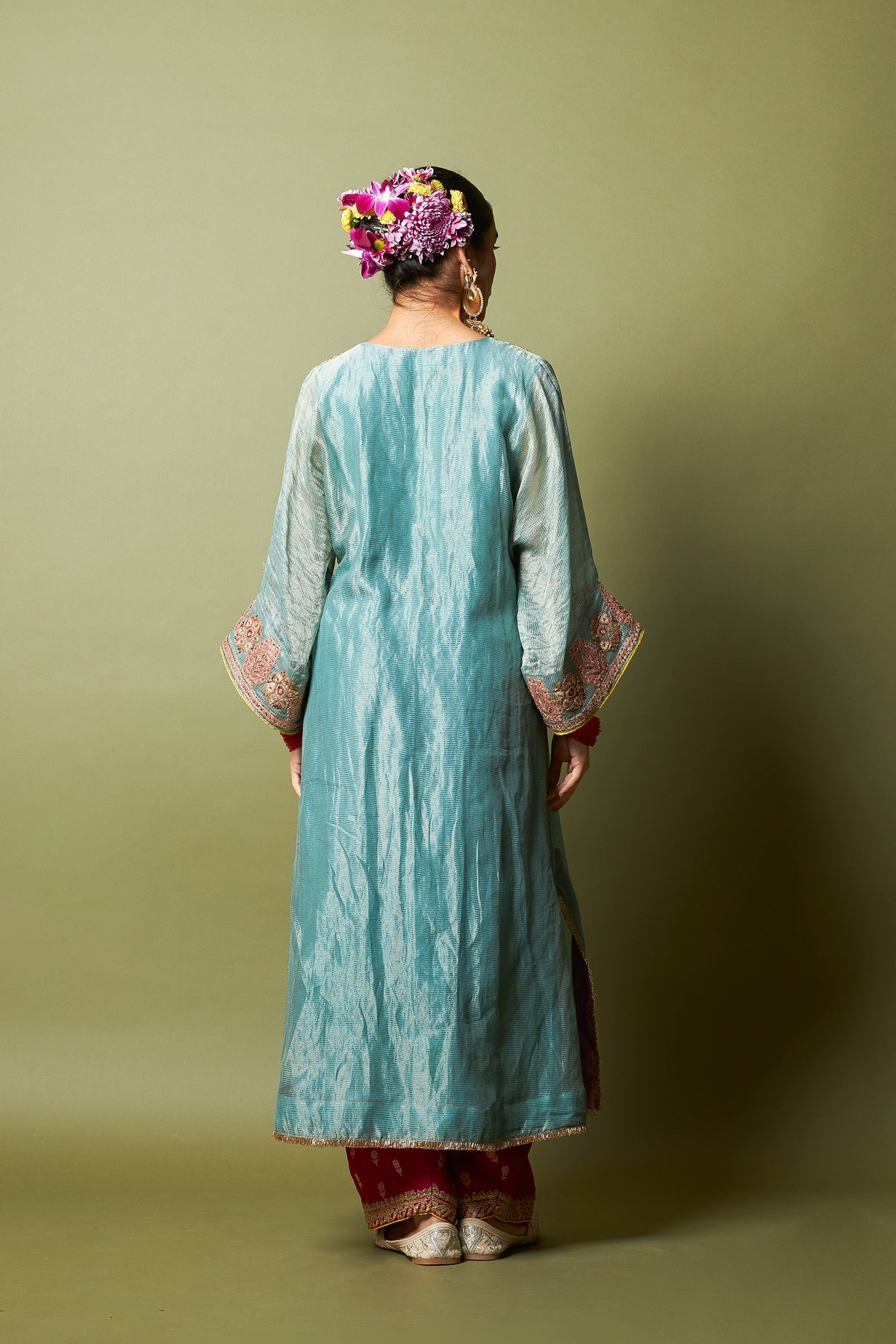 Neelam Riwaaz Embroidered Kaftan Set