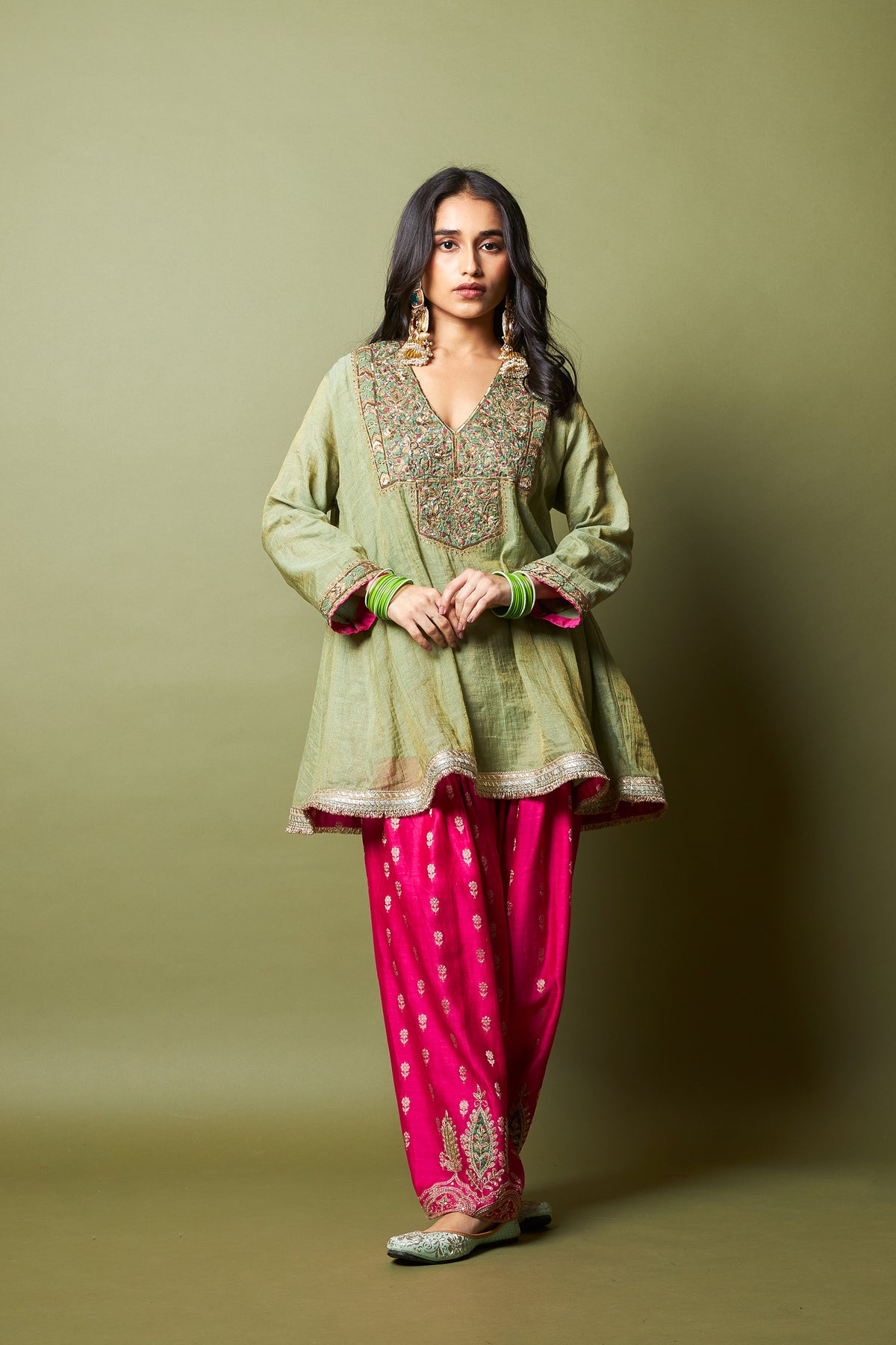 Kamalya Embroidered Kurta Set
