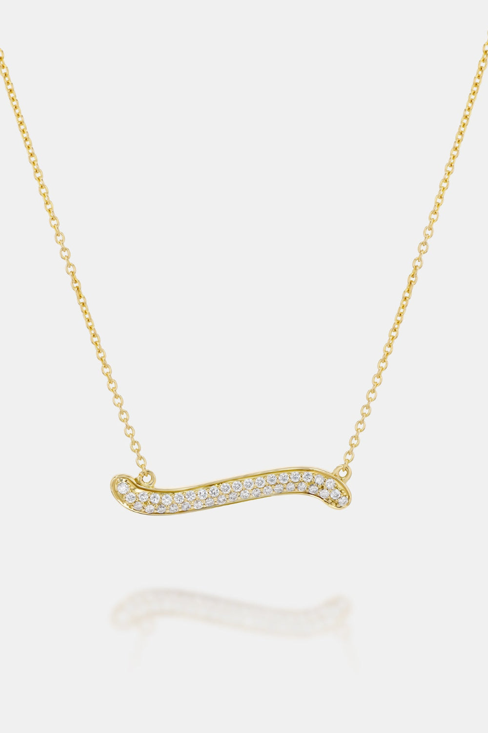 The Sway Diamond Pavé Maxi Pendant