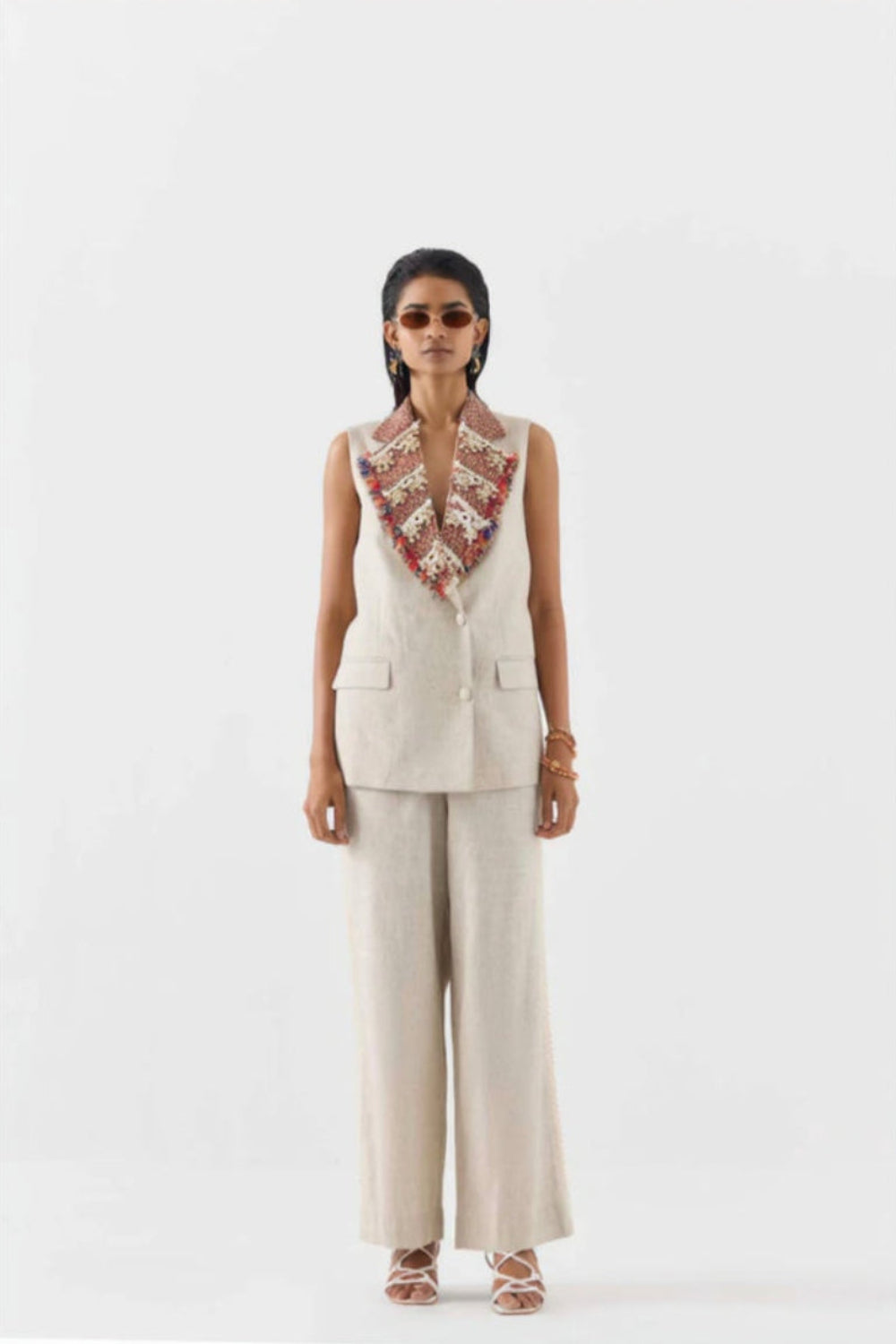 Palm Island Blazer And Pants