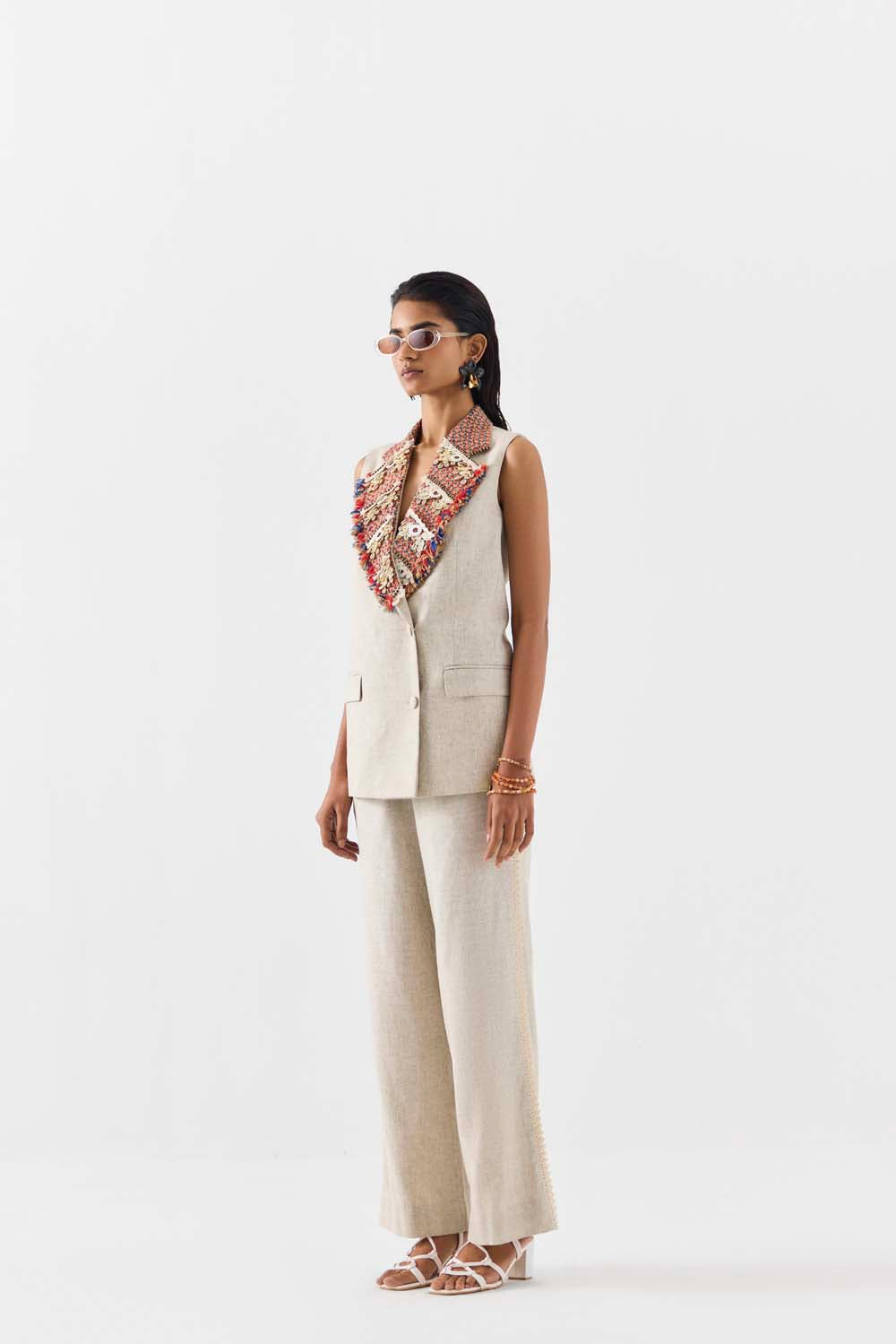 Palm Island Blazer And Pants