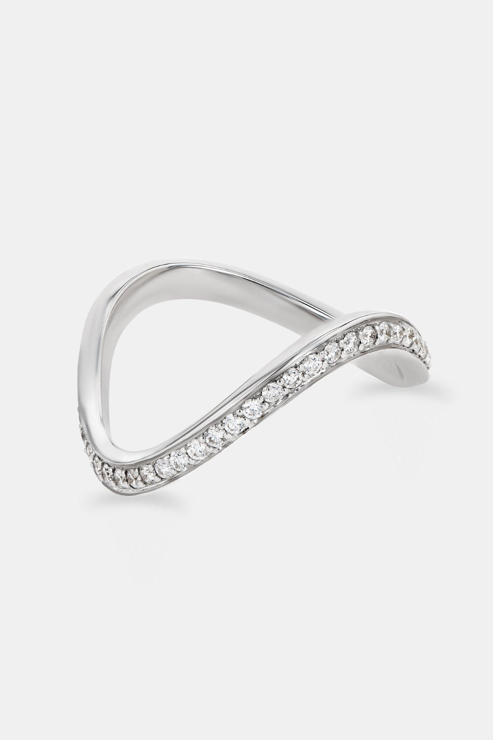 The Sway Diamond Pavé Ring