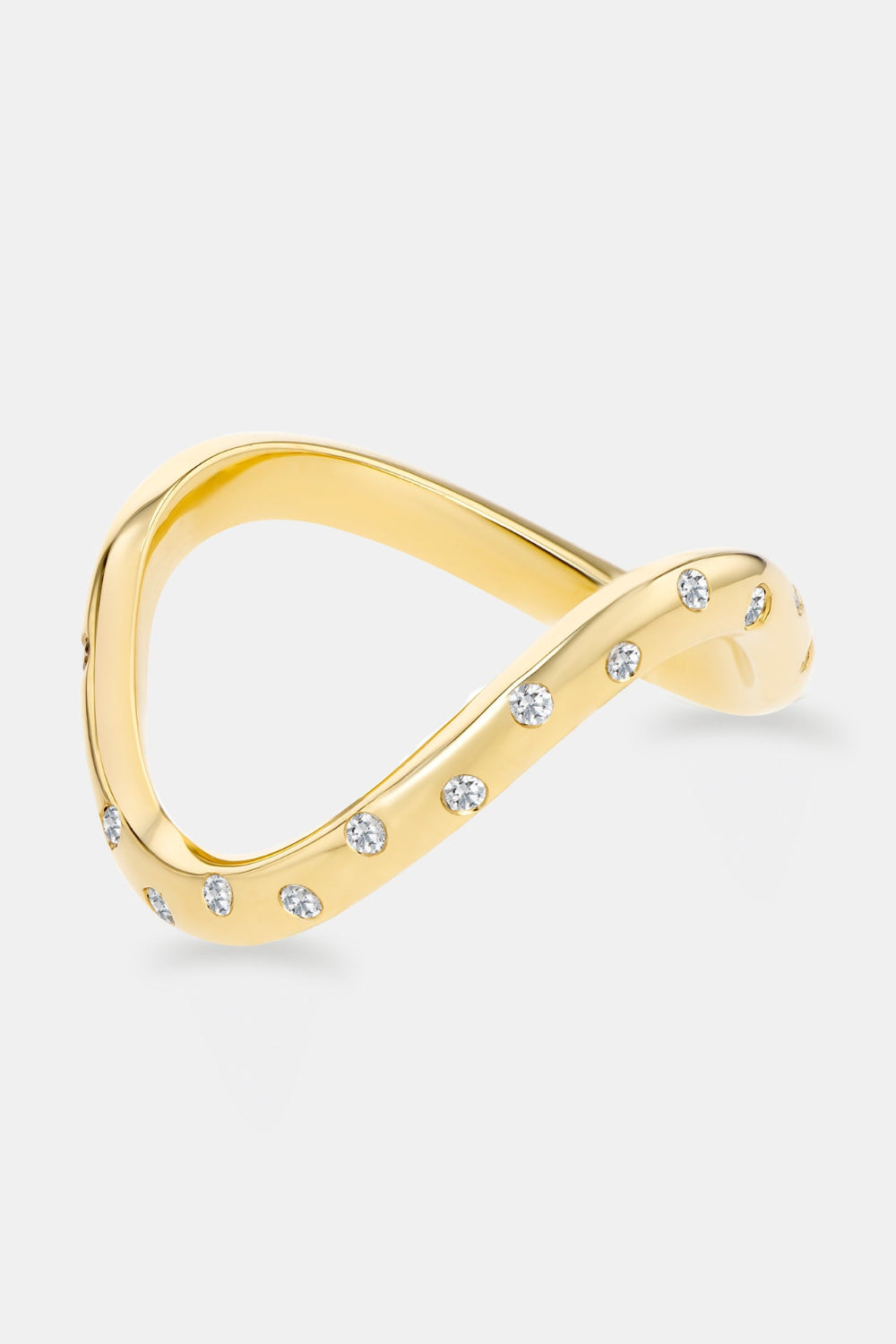 The Sway Diamond Polka Dot Ring