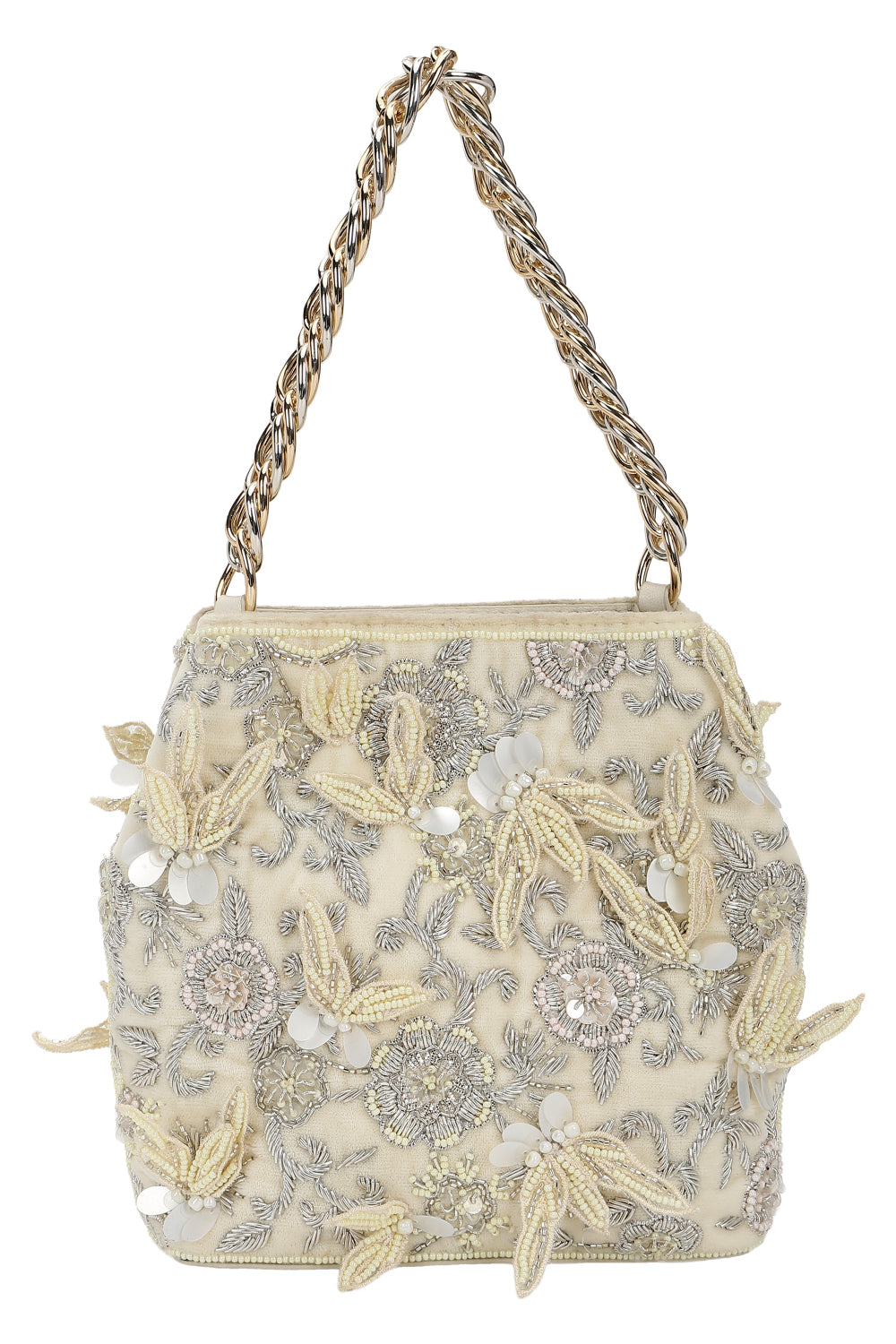 Seher Ivory Potli Bag