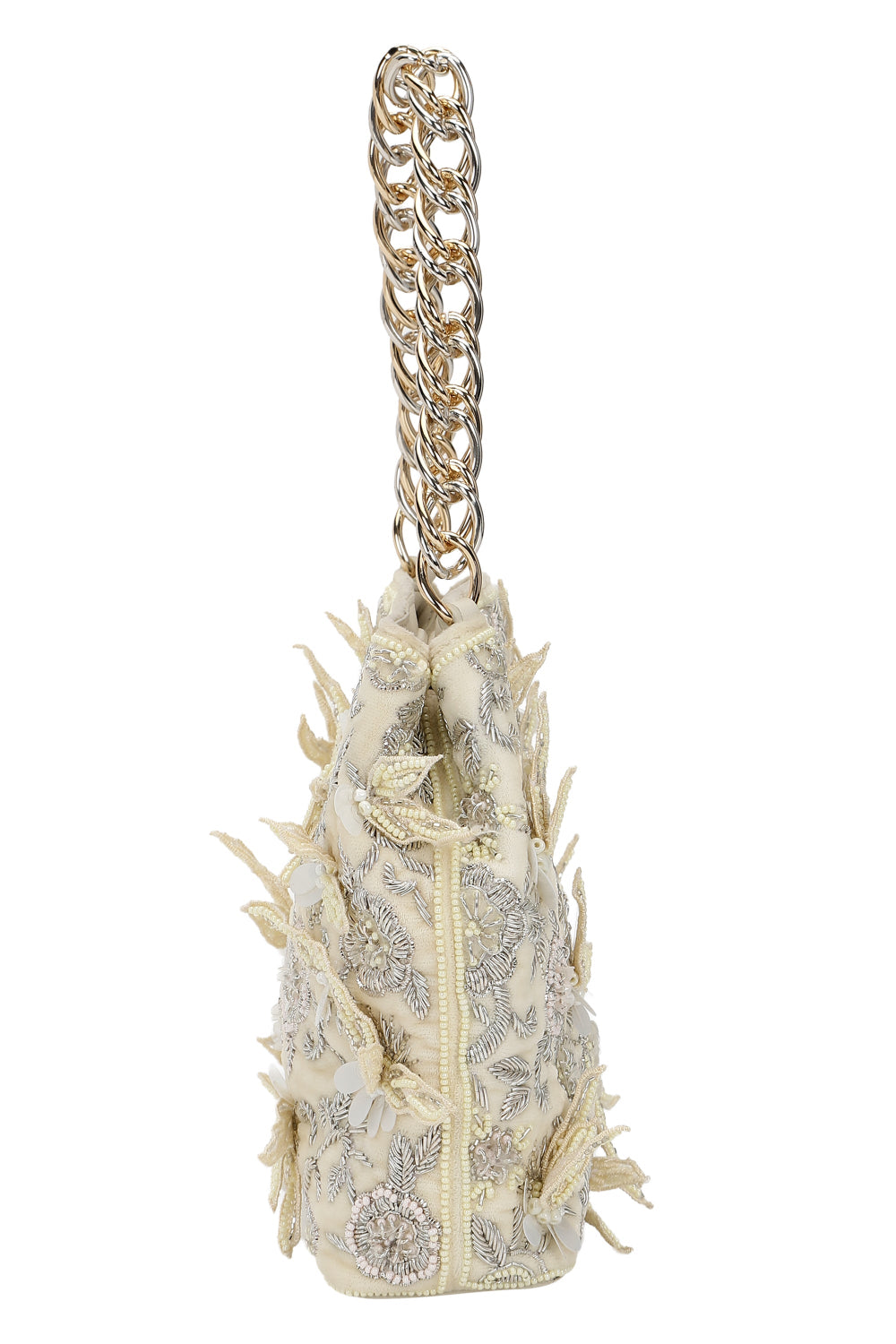 Seher Ivory Potli Bag