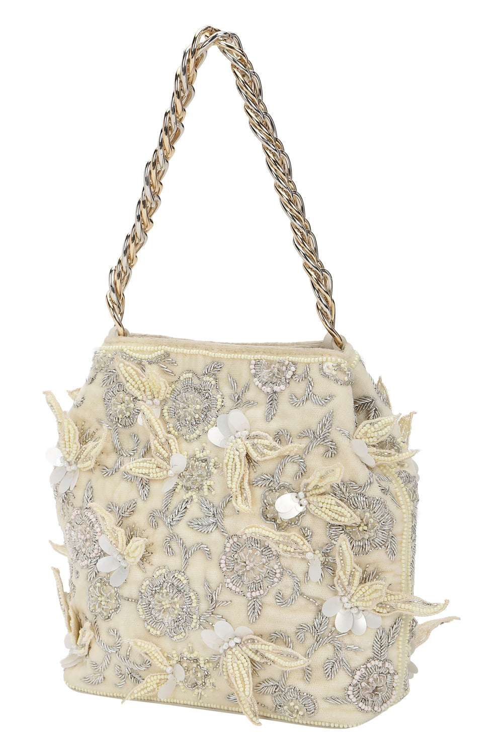 Seher Ivory Potli Bag