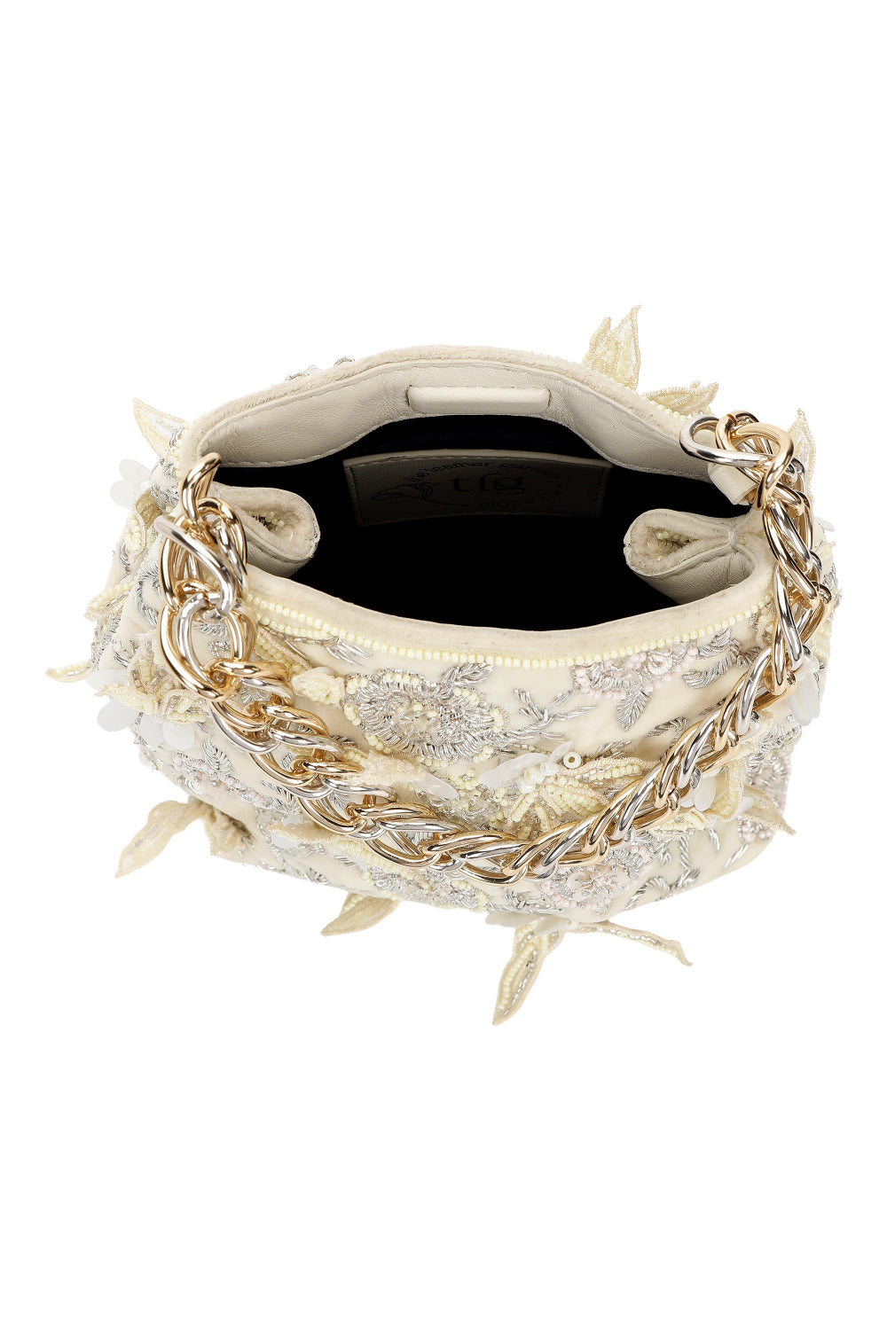 Seher Ivory Potli Bag