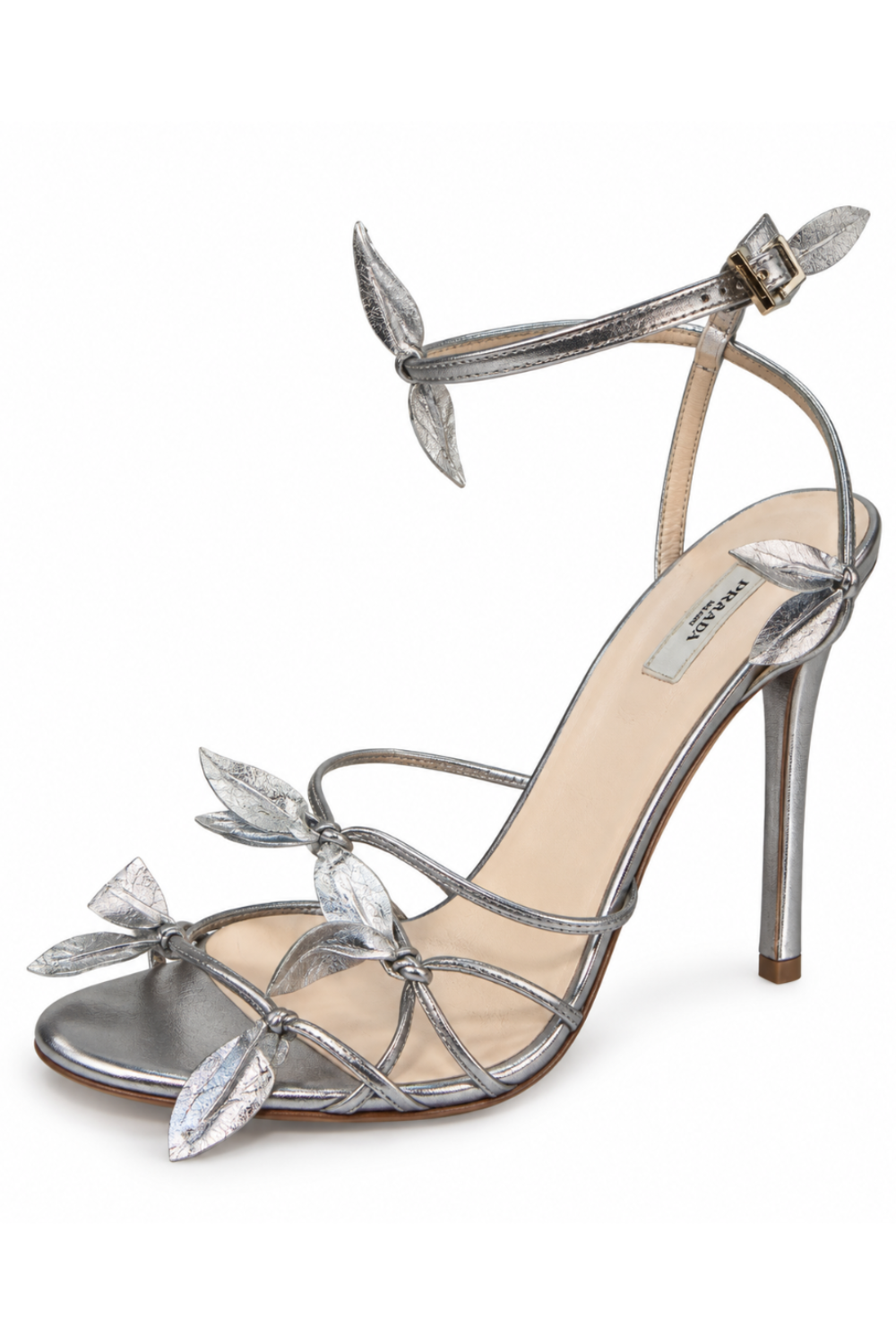 Preloved Prada silver heels