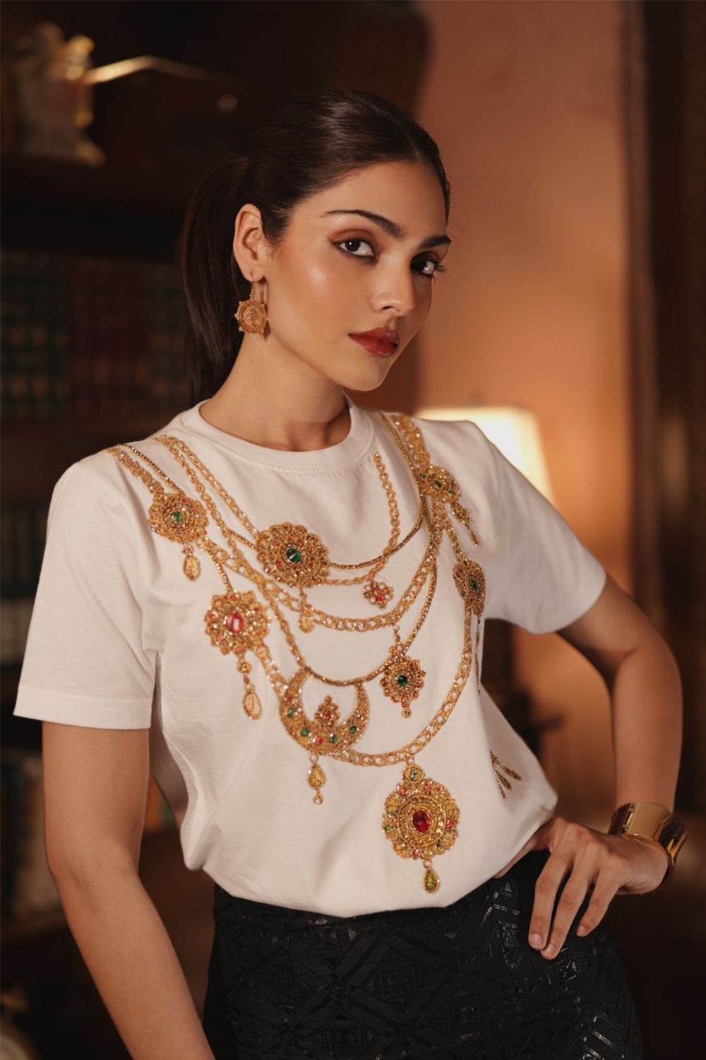 Jewel T-Shirt White