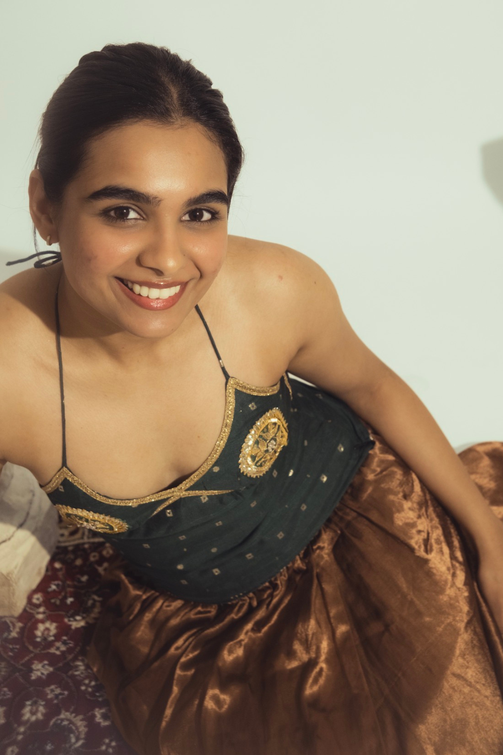 Aangi Green Corset