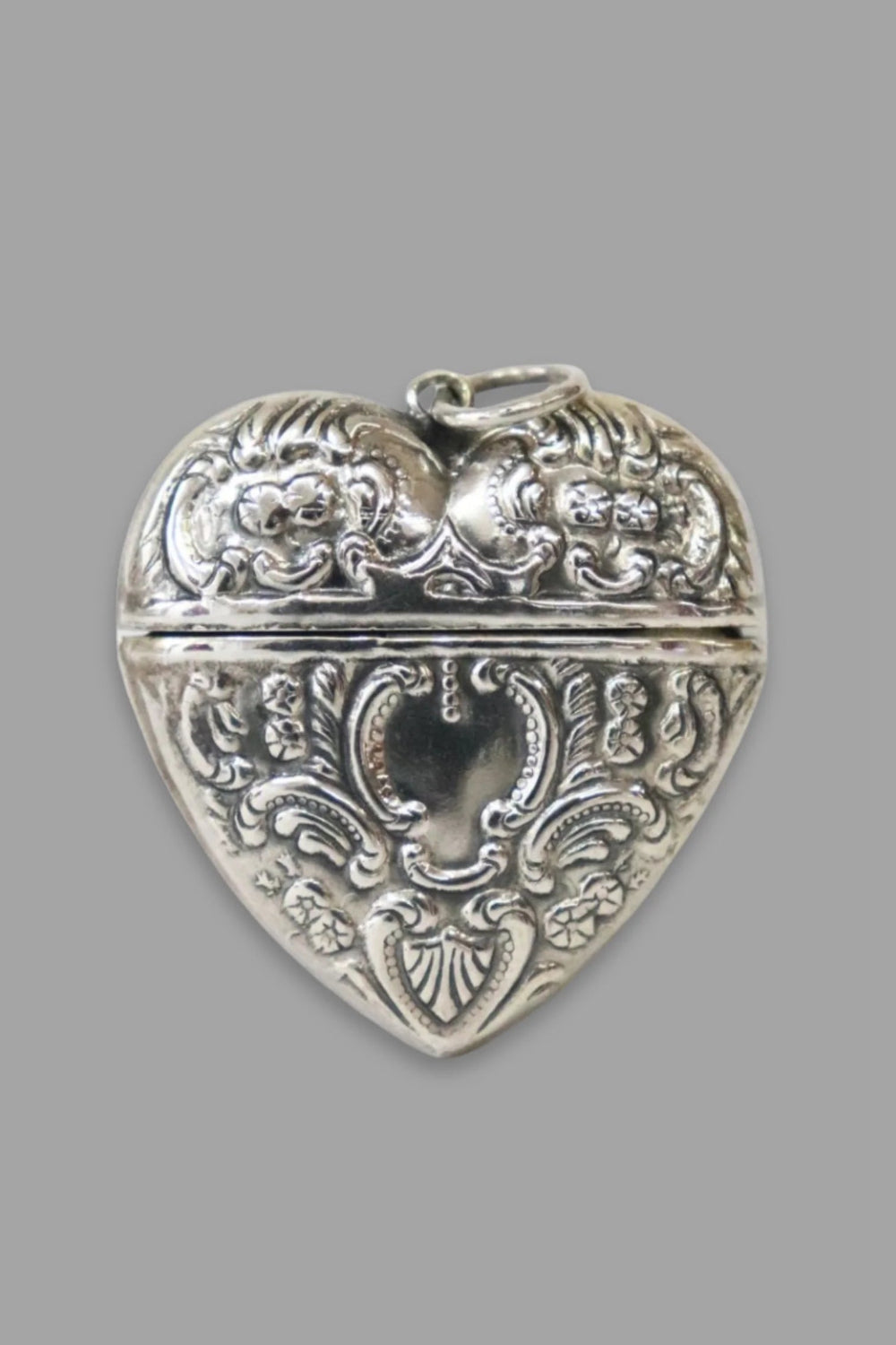 Victorian Heart Locket Pendant