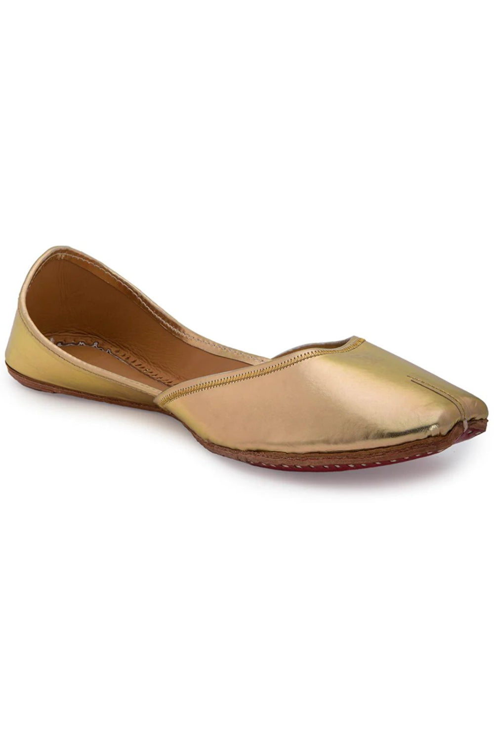 Metallic Gold Jutti
