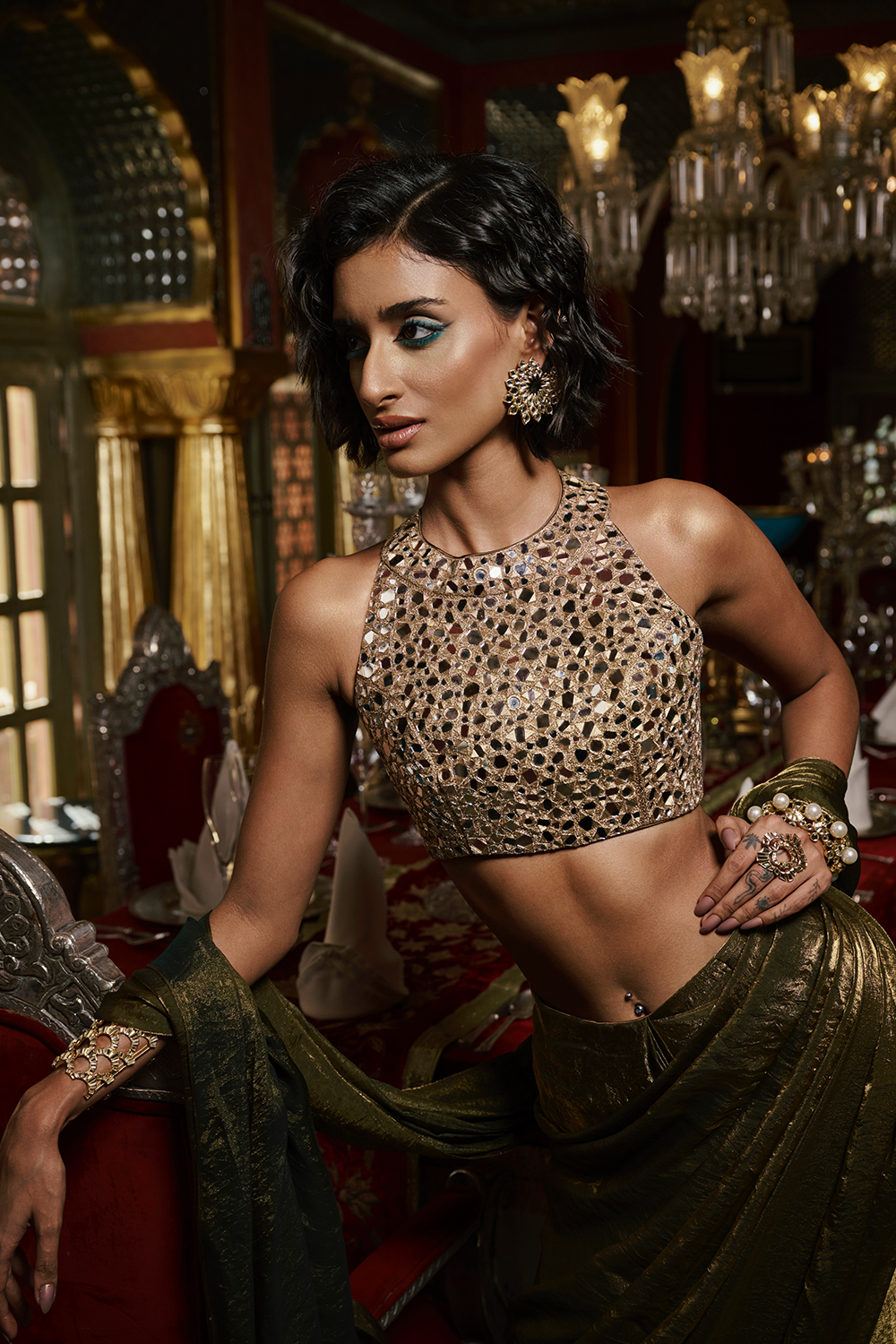Begum Sahiba Saree Set
