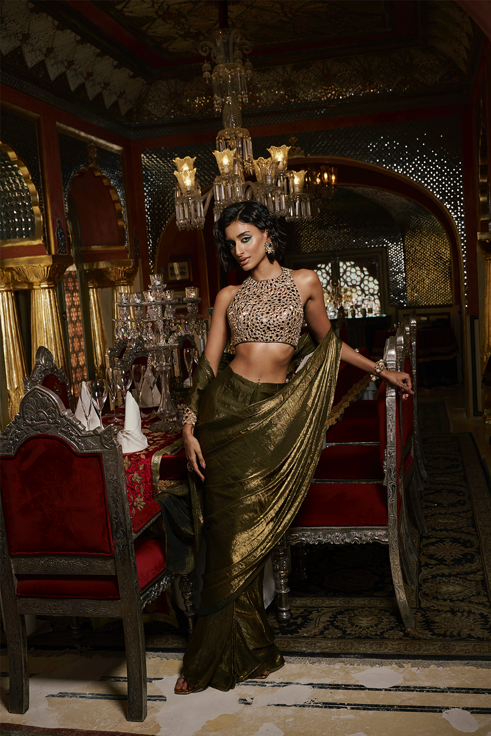 Begum Sahiba Saree Set