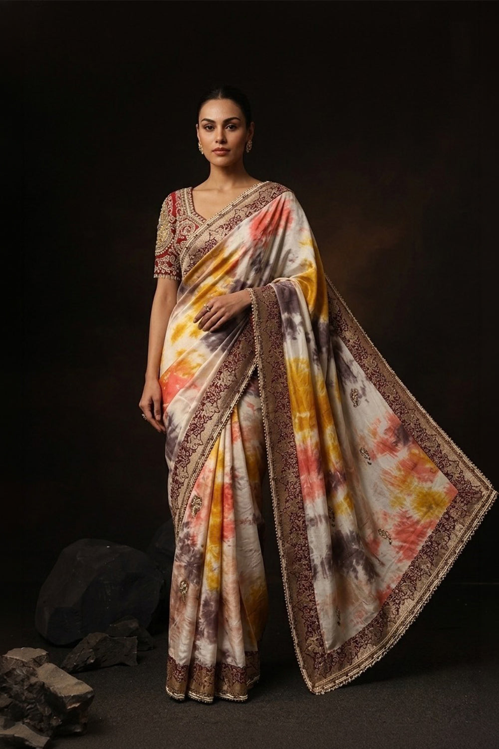 Baqsa Archival Saree