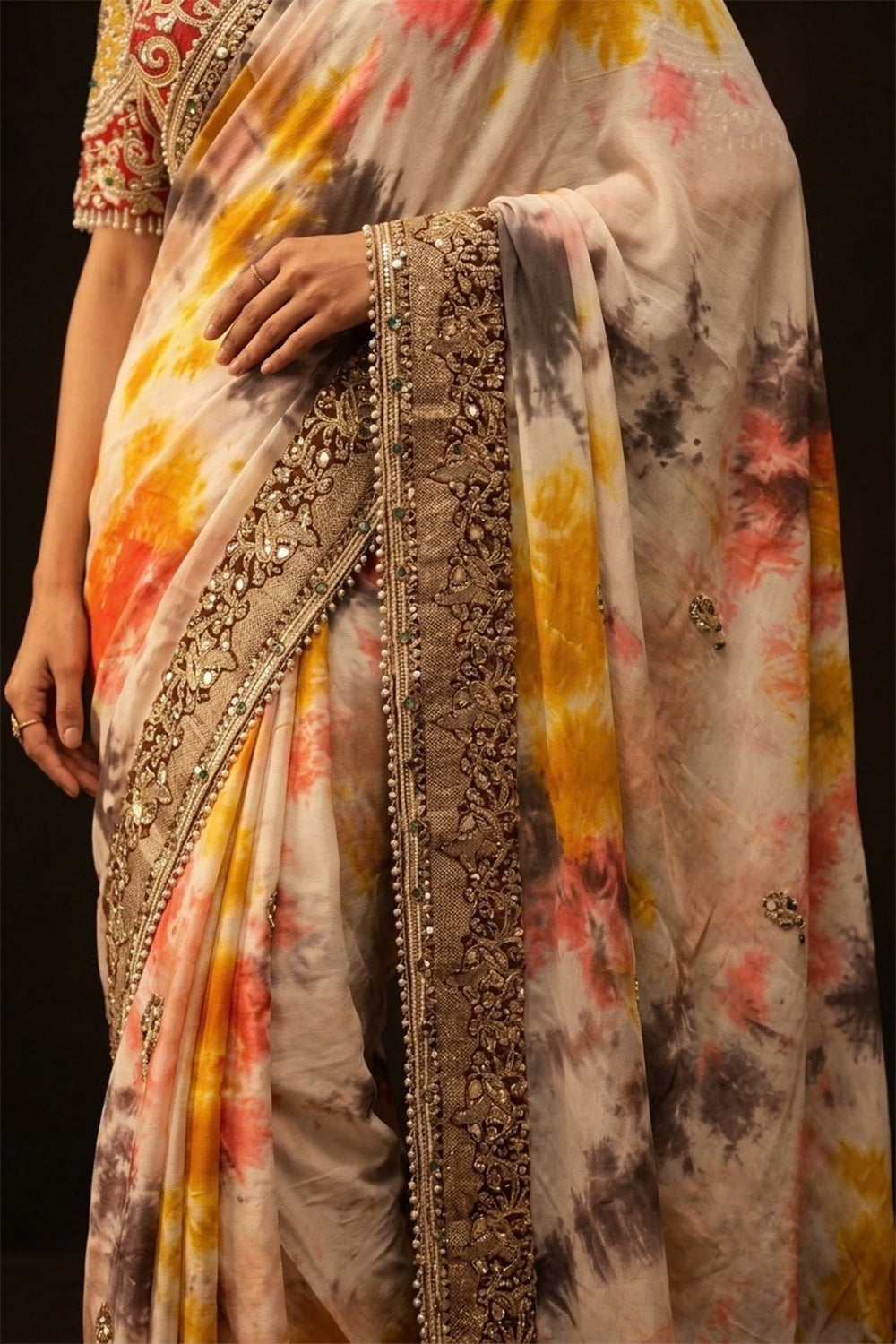 Baqsa Archival Saree