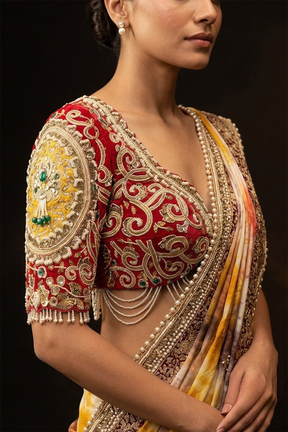 Baqsa Archival Saree