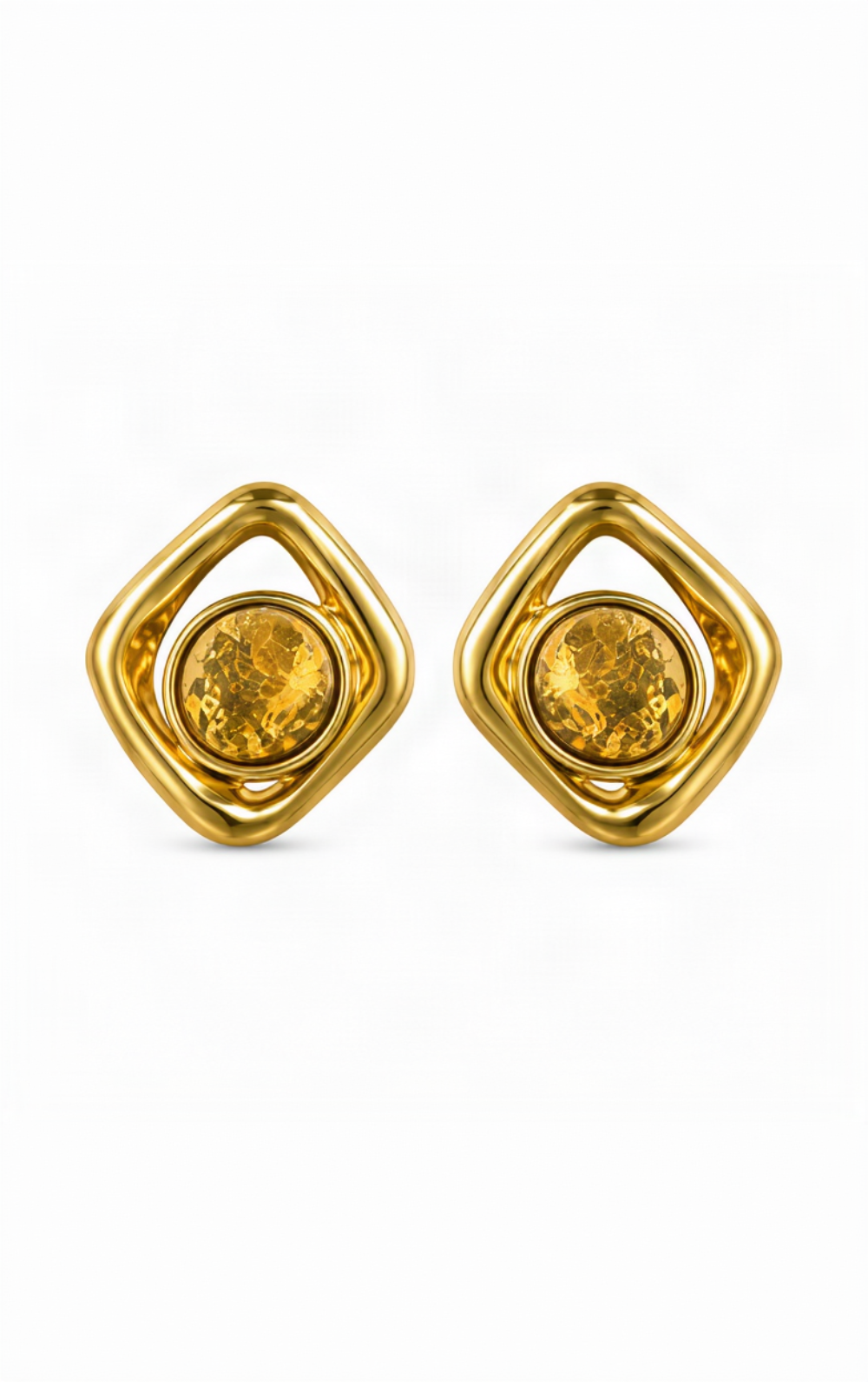 Vintage YSL Yves Saint Laurent Clip-on Earrings